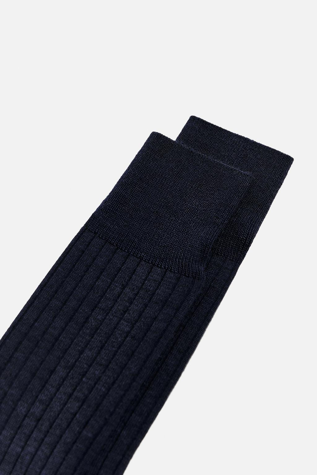 RIBBED WOOL SOCKS - Zara фото 6