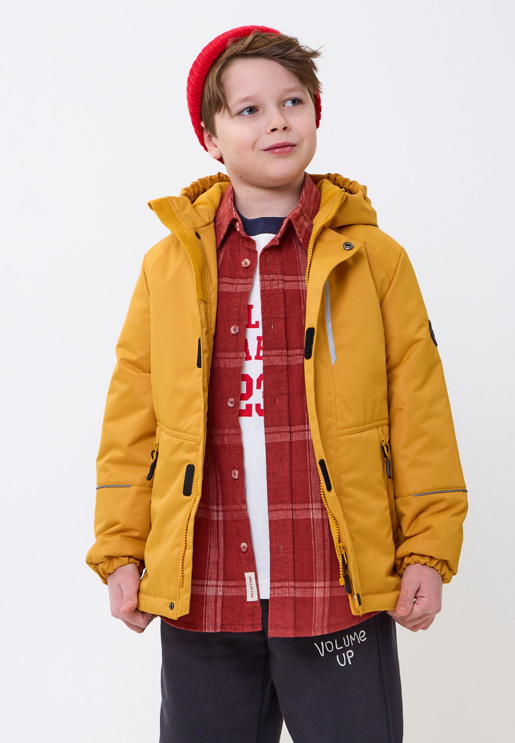 Куртка демисезонная 26532-531 горчичный