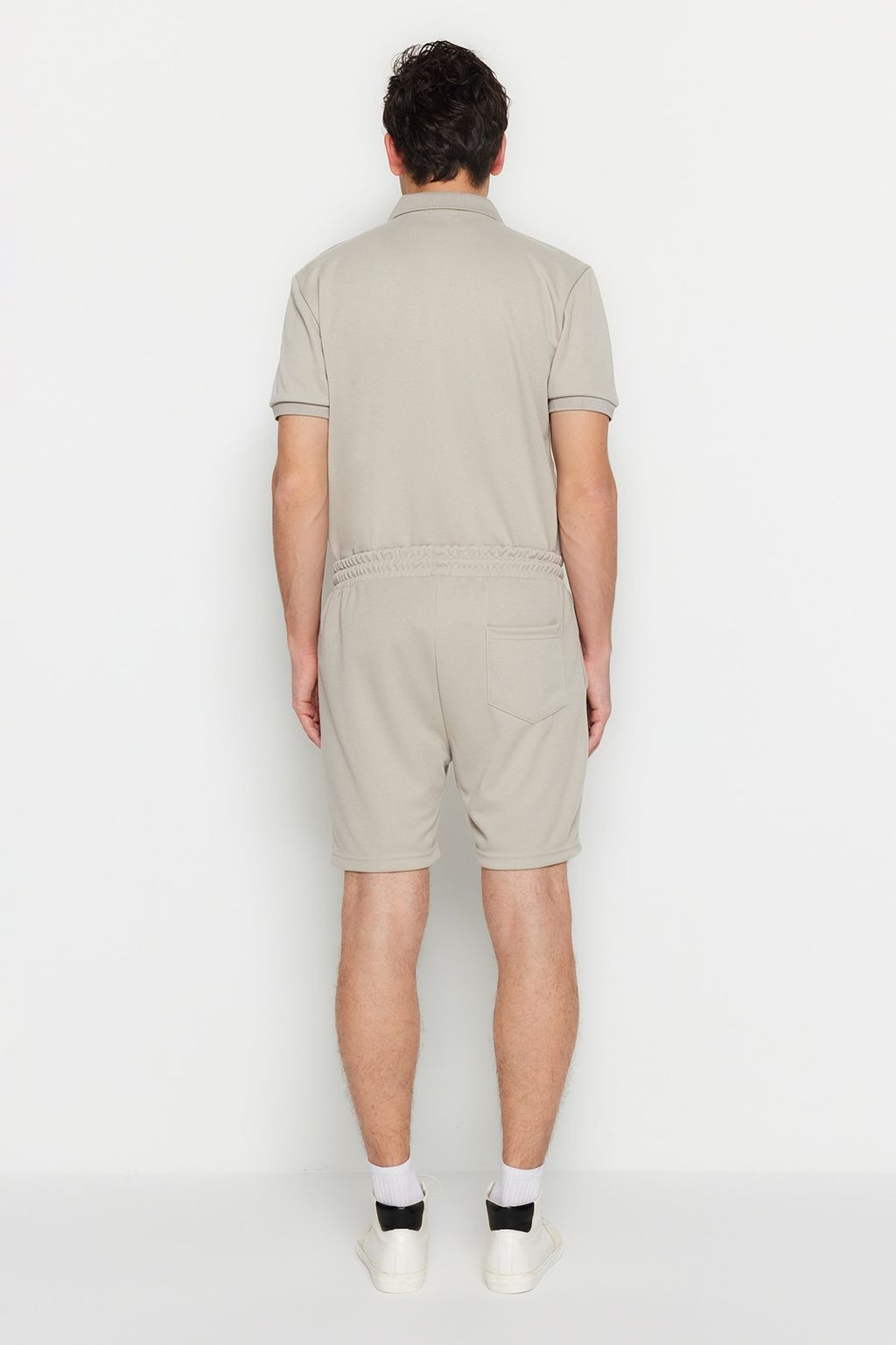 Tas Regular/Normal Kesim Orta Boy Dokulu Lastik Belli Dikis Detayl? Pike Sort TMNSS23SR00042