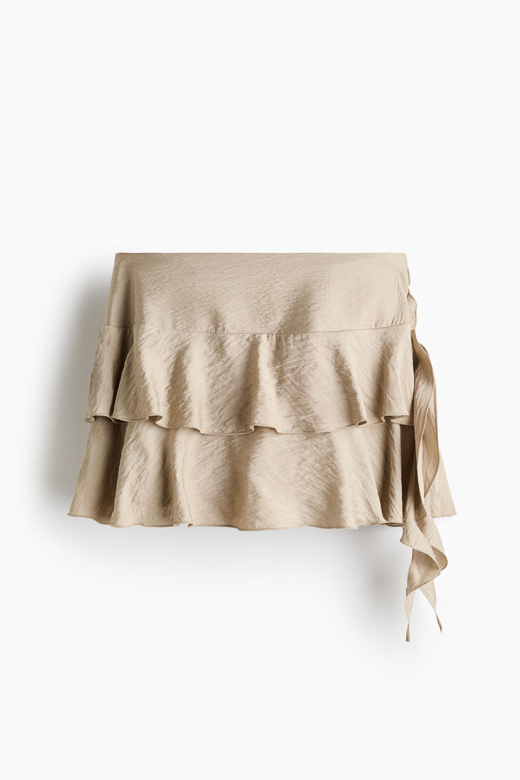Falda escalonada con panel drapeado - H&m фото 2