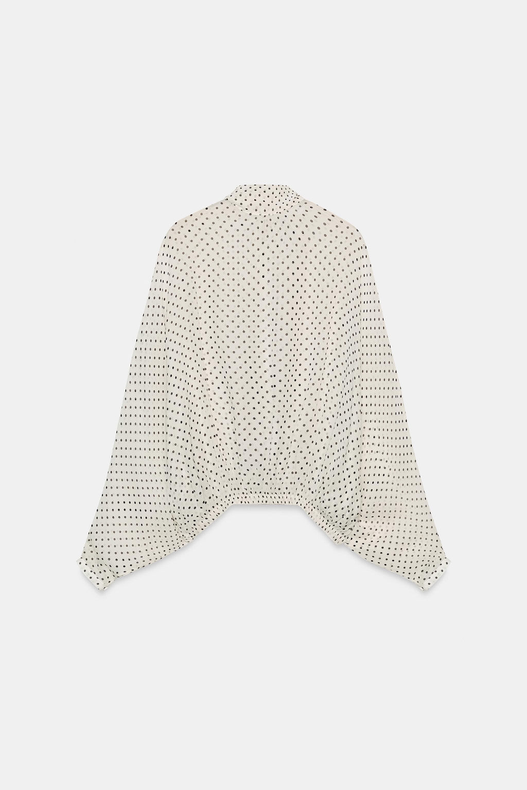 BLUSA LUNARES ZW COLLECTION / Blanco / Negro - Zara фото 7