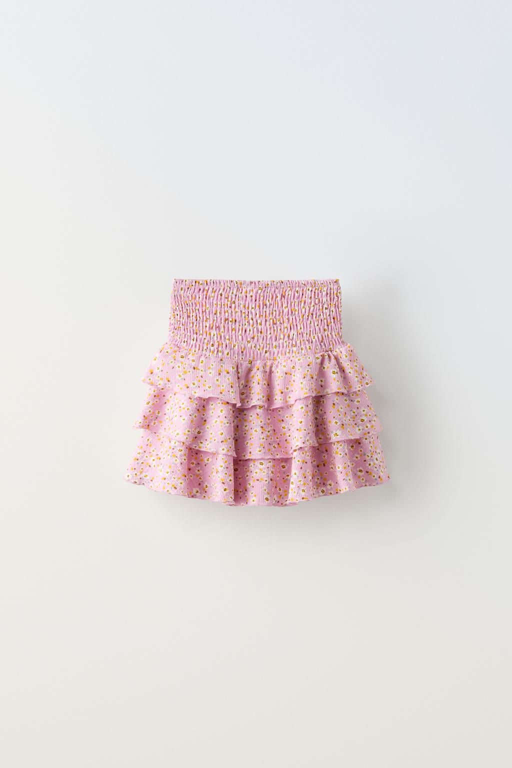 FLORAL BERMUDA SKORT - Zara фото 2