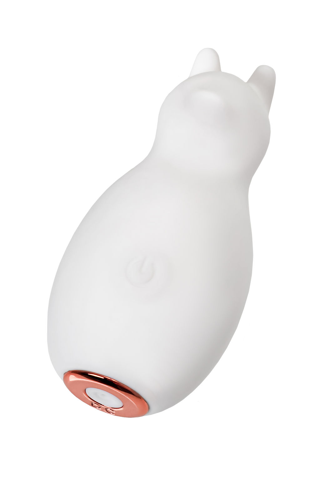 Вибратор Штучки-Дрючки, Mr. Bear, белый, силикон, 7,5 см  фото 5