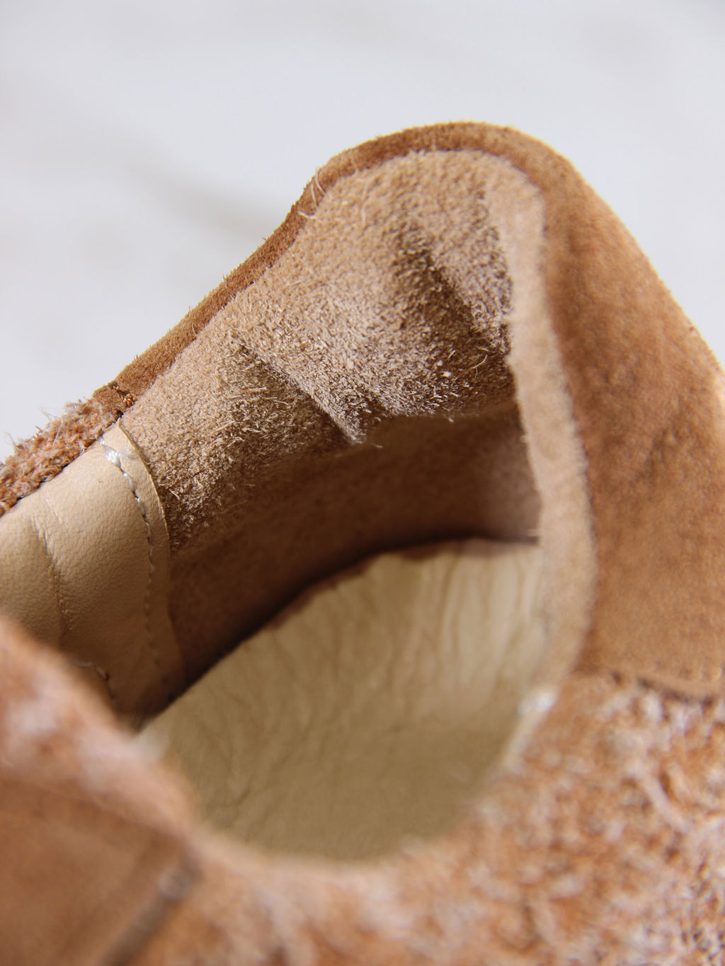 Кеды босоногие женские демисезонные 184.natabr.Джангл кемл+светло коричневая замша - Edart фото 7