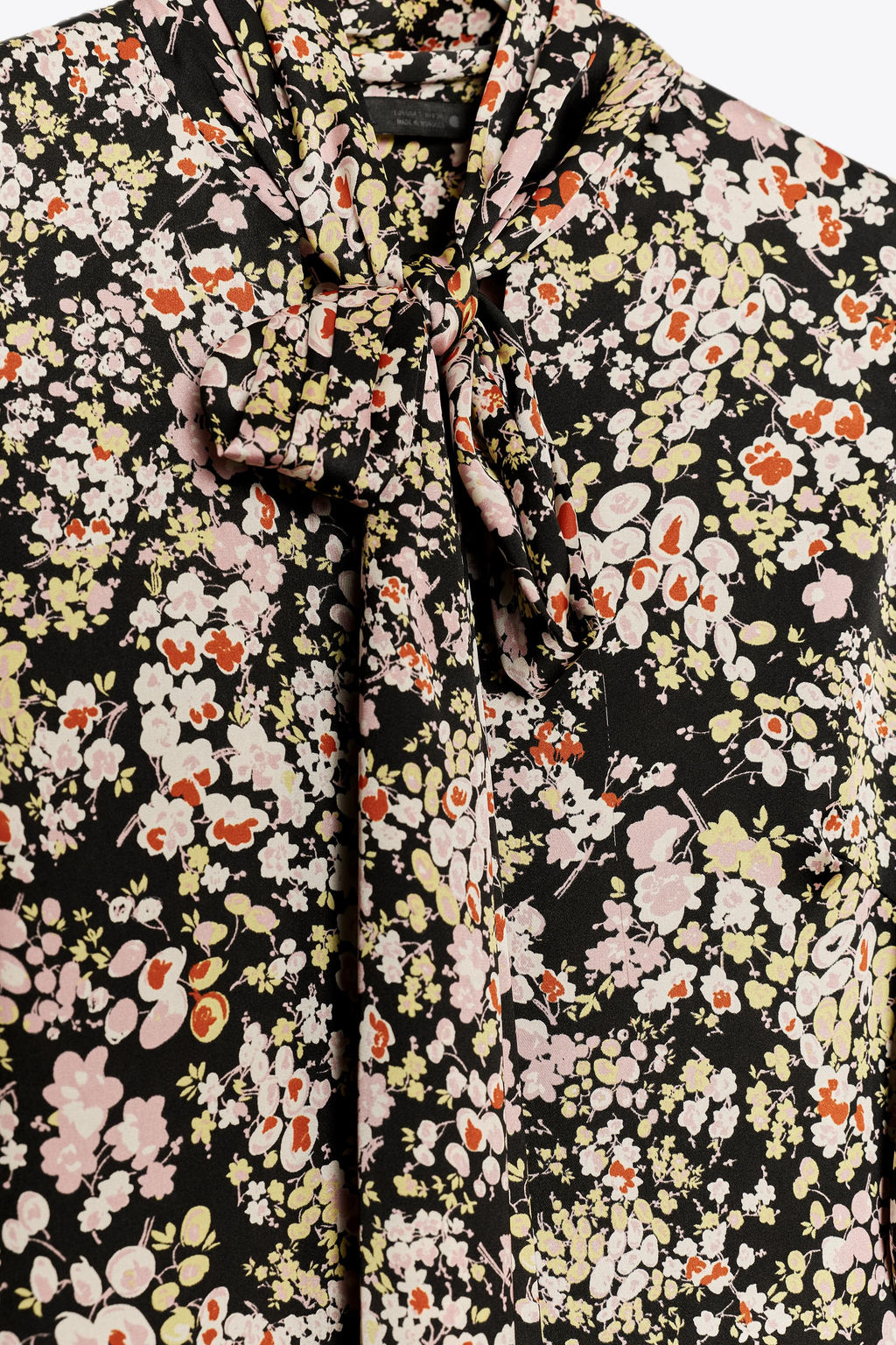 ZW COLLECTION FLORAL MIDI DRESS - Zara фото 7