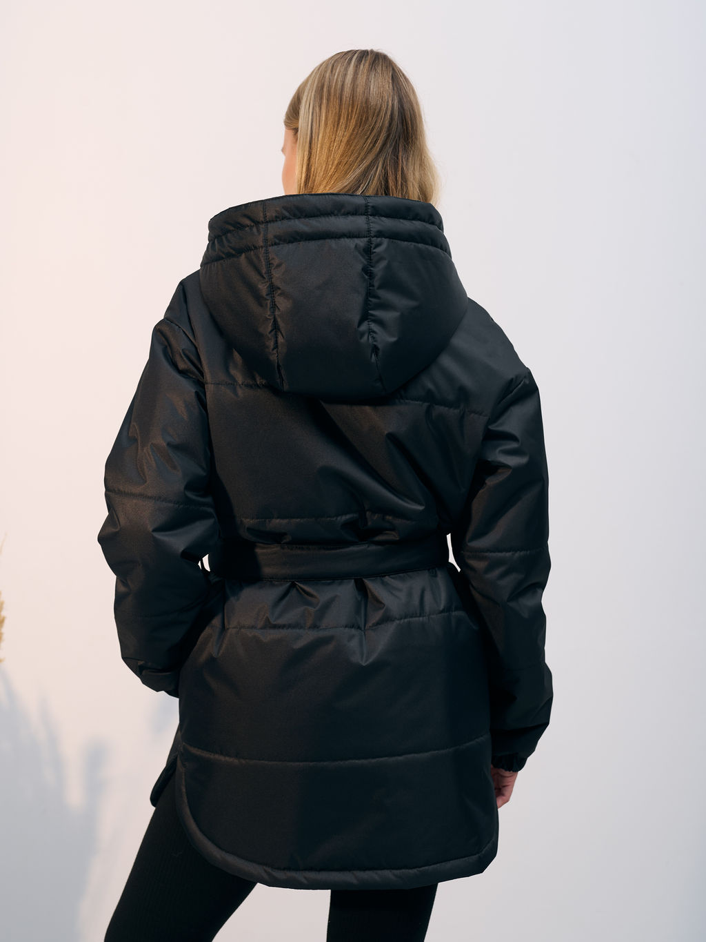 Куртка зимняя "Эмми" черный