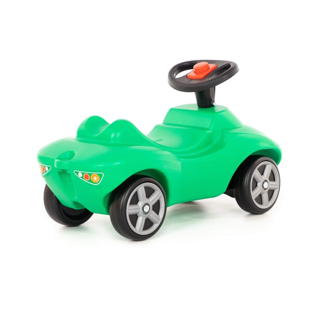 Каталка-автомобиль Полиция со звуковым сигналом (в коробке) - Полесье фото 4