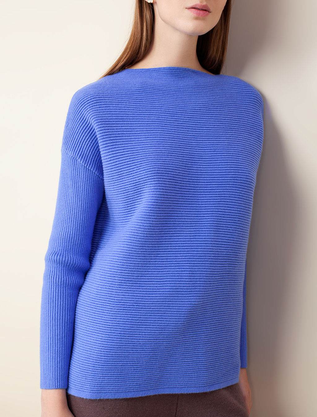 VILATTE / Джемпер из пряжи с кашемиром  фото 3