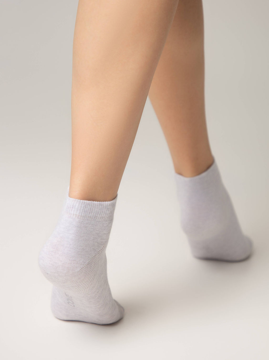 Цена за 2 пары .CONTE 3DSOCKS Носки женские (короткие) светло-серый - Conte elegant фото 4