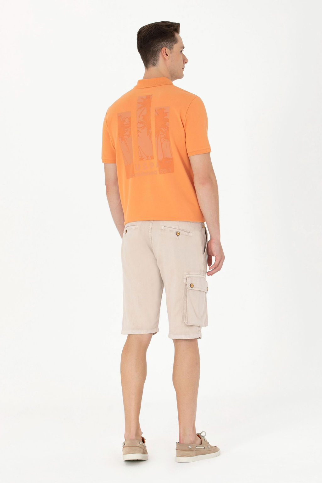 Мужские шорты из каменного плетения - U.s. polo assn фото 18