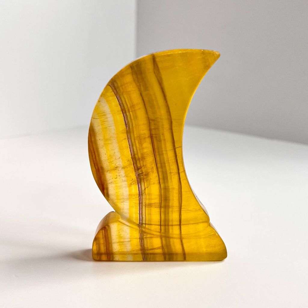 Месяц из Флюорита - Радуга самоцветов фото 2