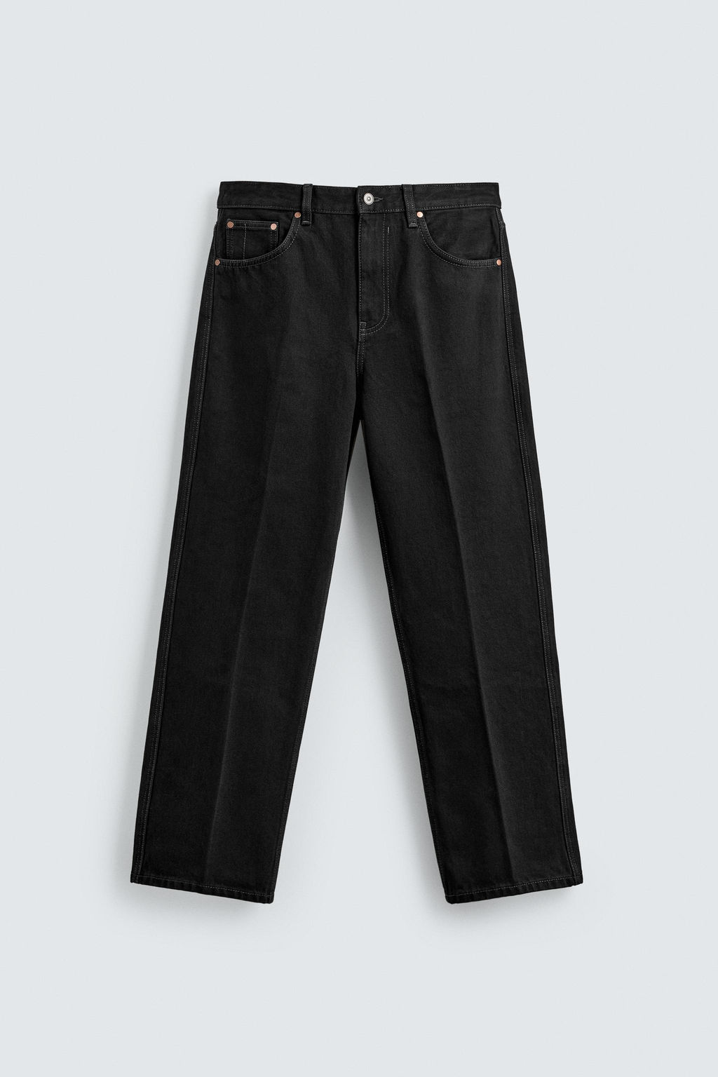 STRAIGHT FIT JEANS - Zara фото 7