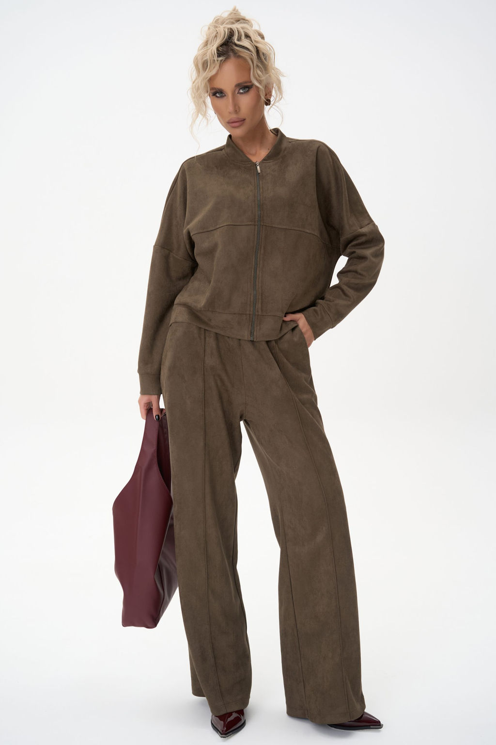 Бомбер Майли (оливковый) - Эльза фото 12