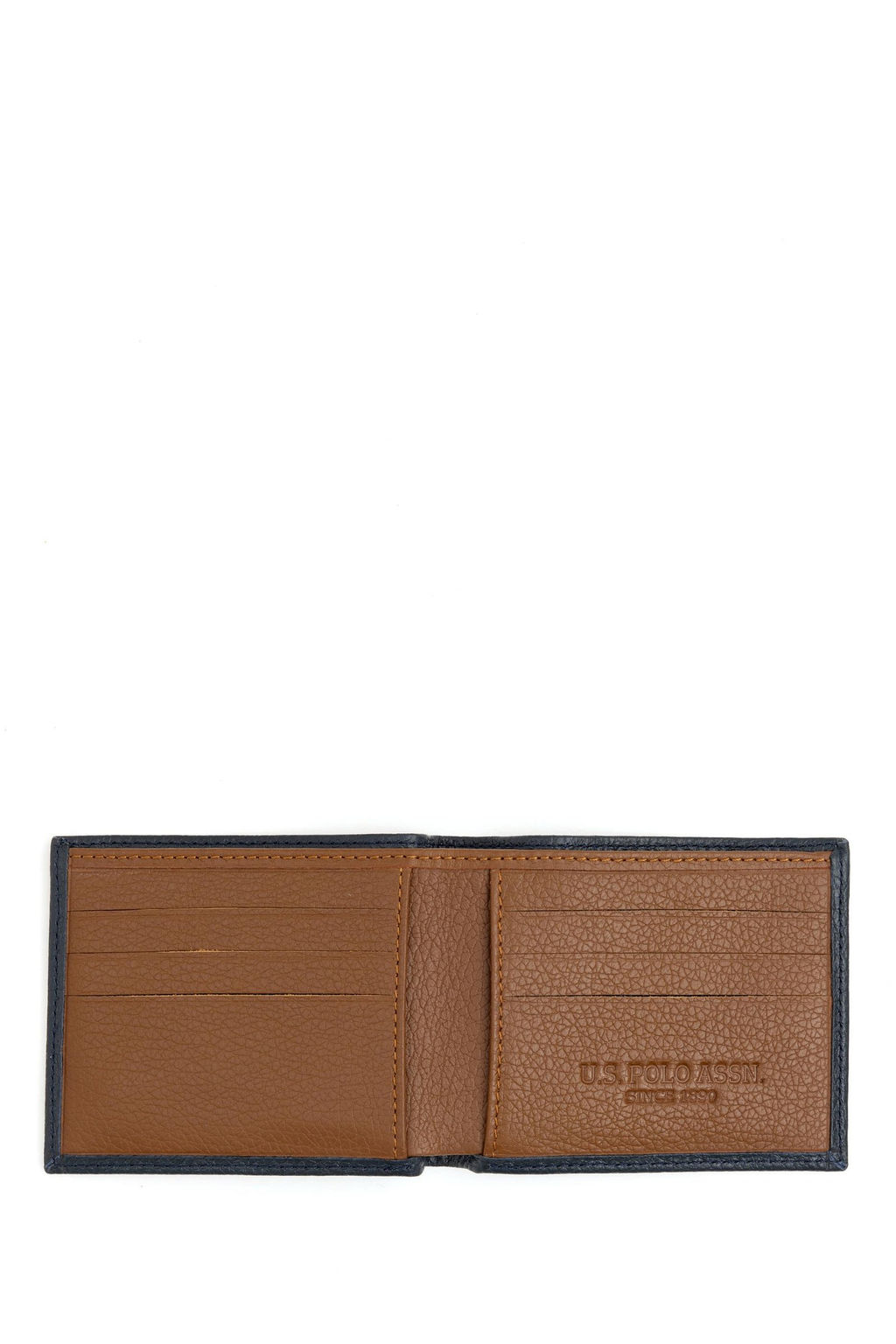 Мужской темно-синий кошелек Неожиданная скидка в корзине - U.s. polo assn фото 4