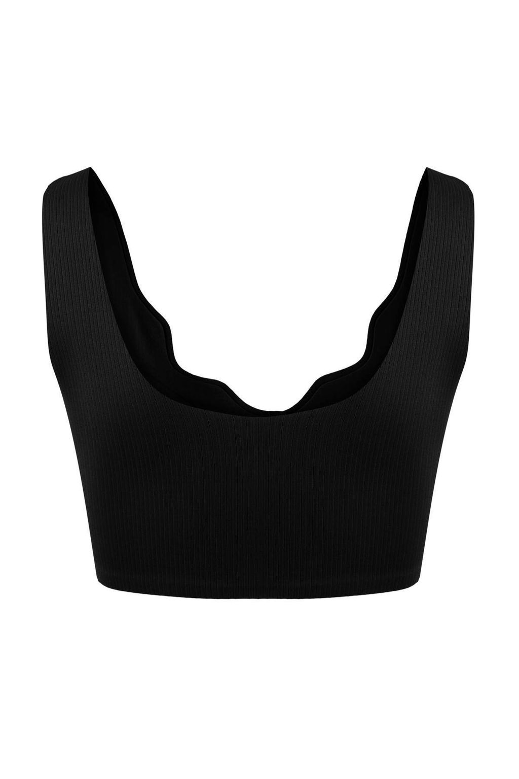 Siyah Dikissiz Lazer Kesim Gorunmez/Hayalet Dugme Detayl? Kapl? Bralette Orme Sutyen THMSS26SU00002 - Trendyolmilla фото 4