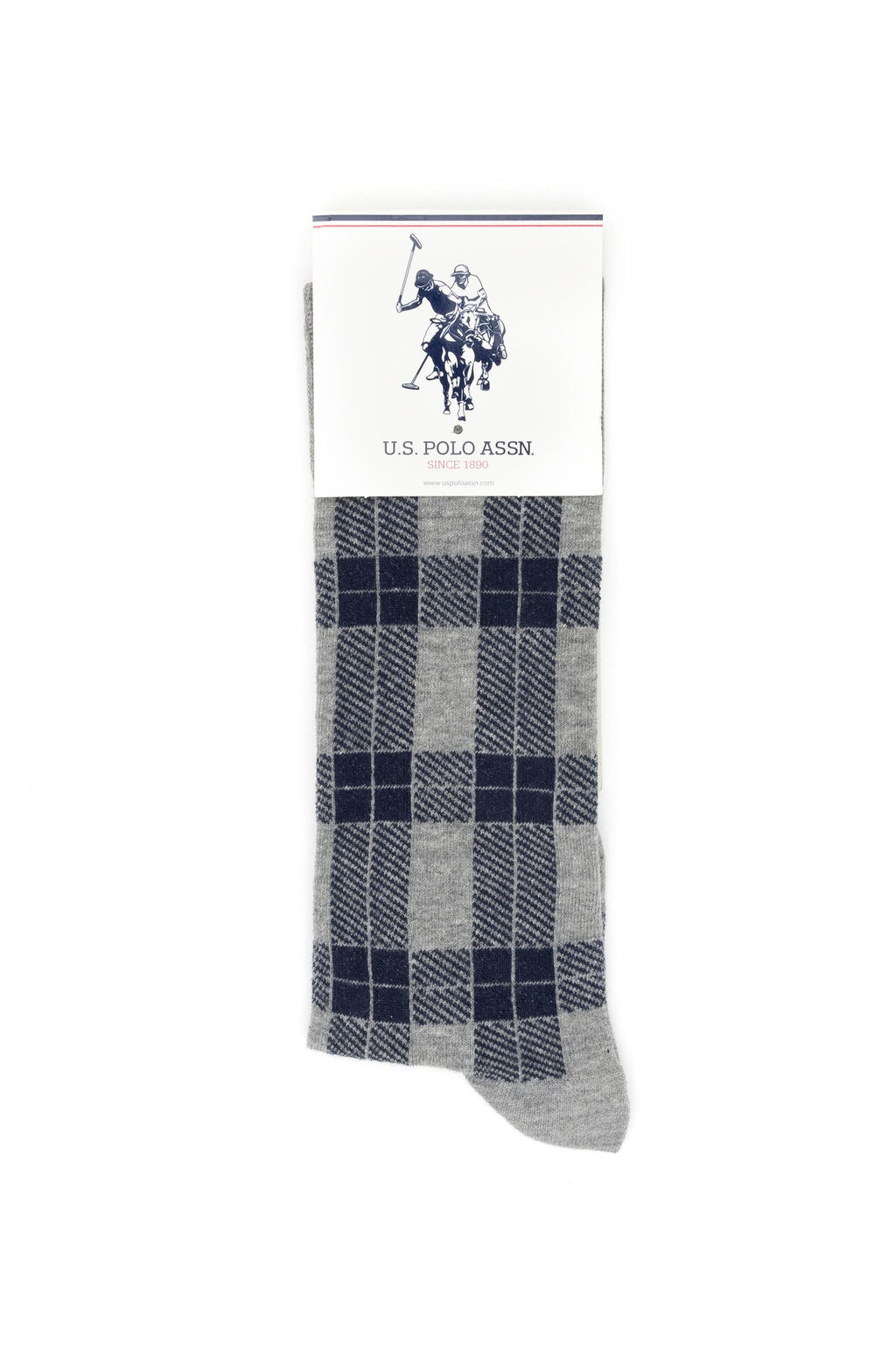 Erkek Gri Melanj _orap - U.s. polo assn фото 4