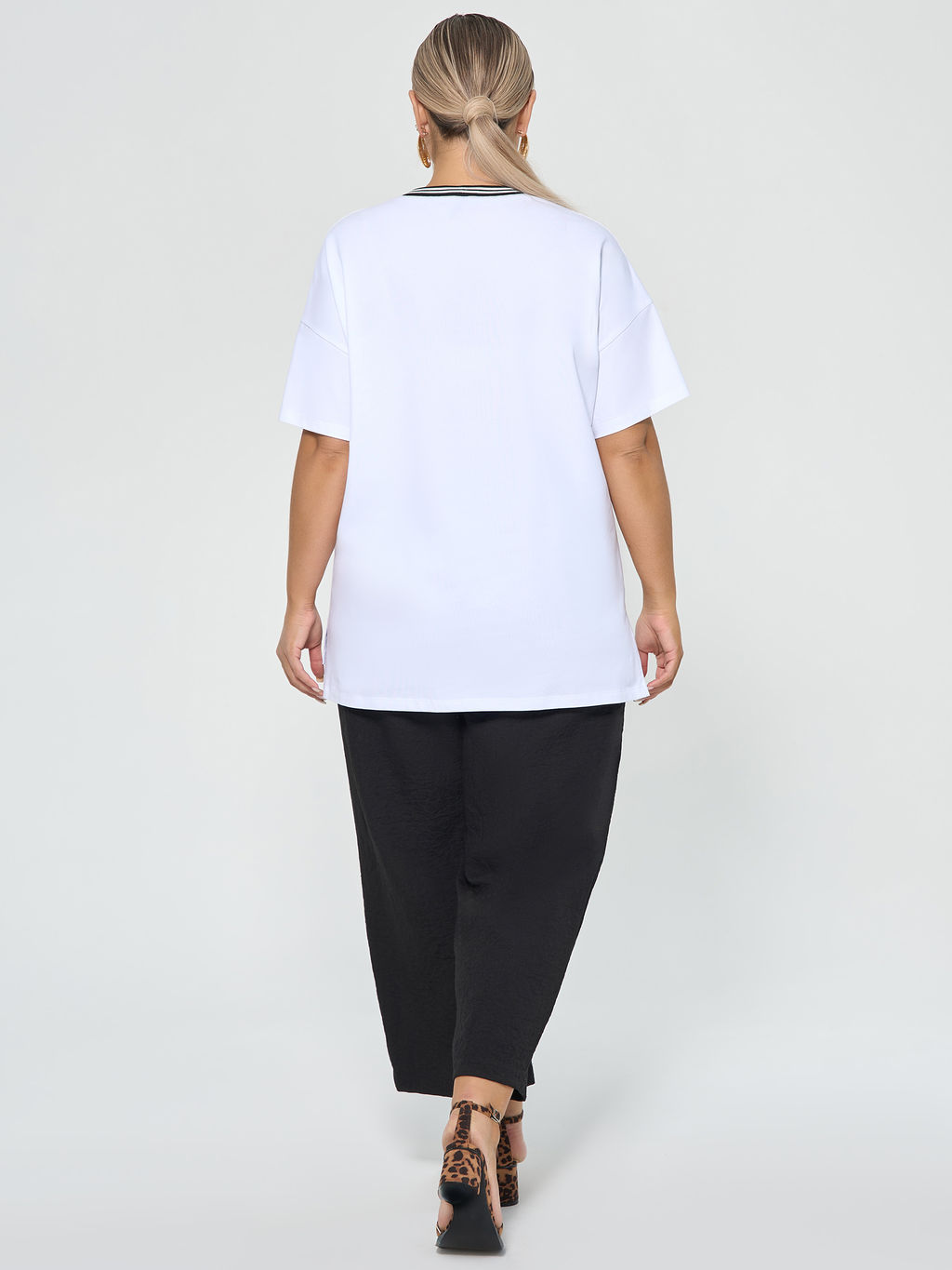 Футболка 0087-18 капучино - Dora фото 21