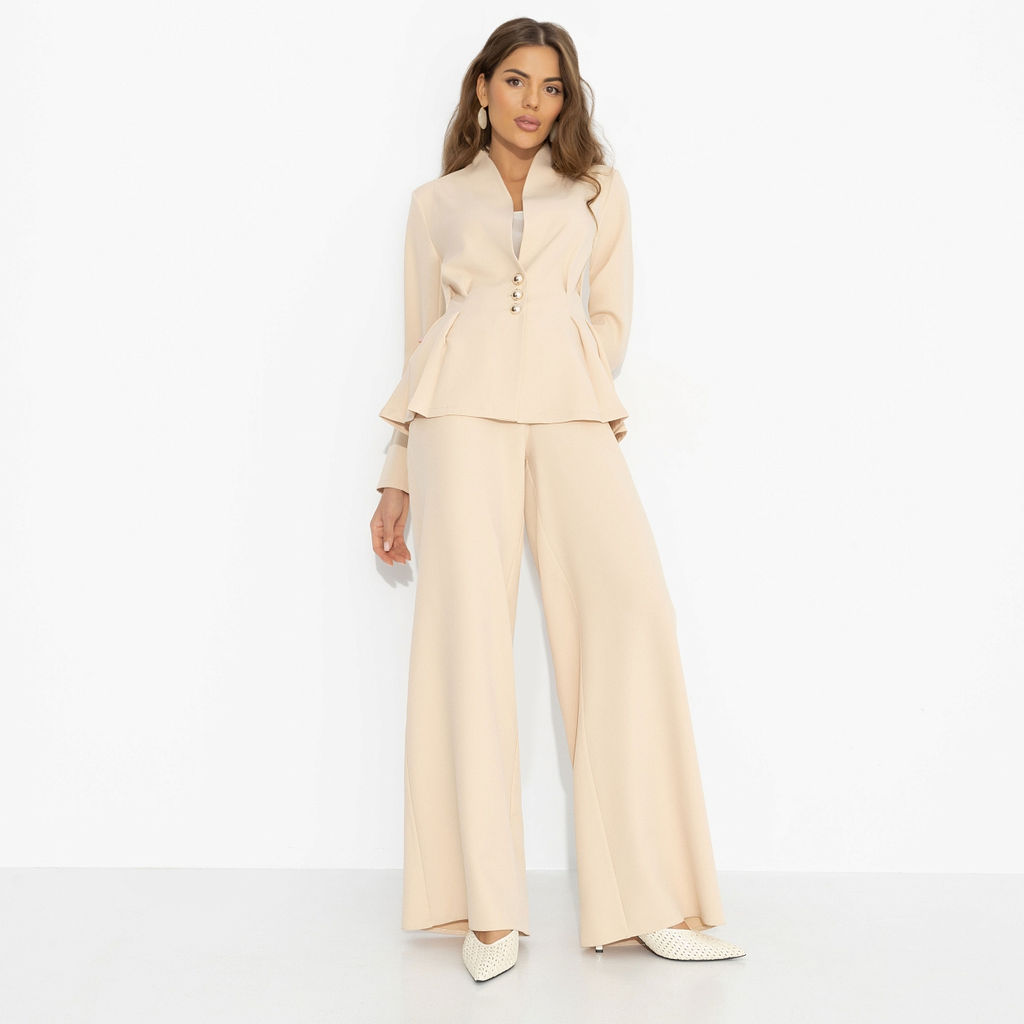 Брючный костюм нарядный, Время знаков (2 в 1, тихая роскошь) - Charutti фото 6