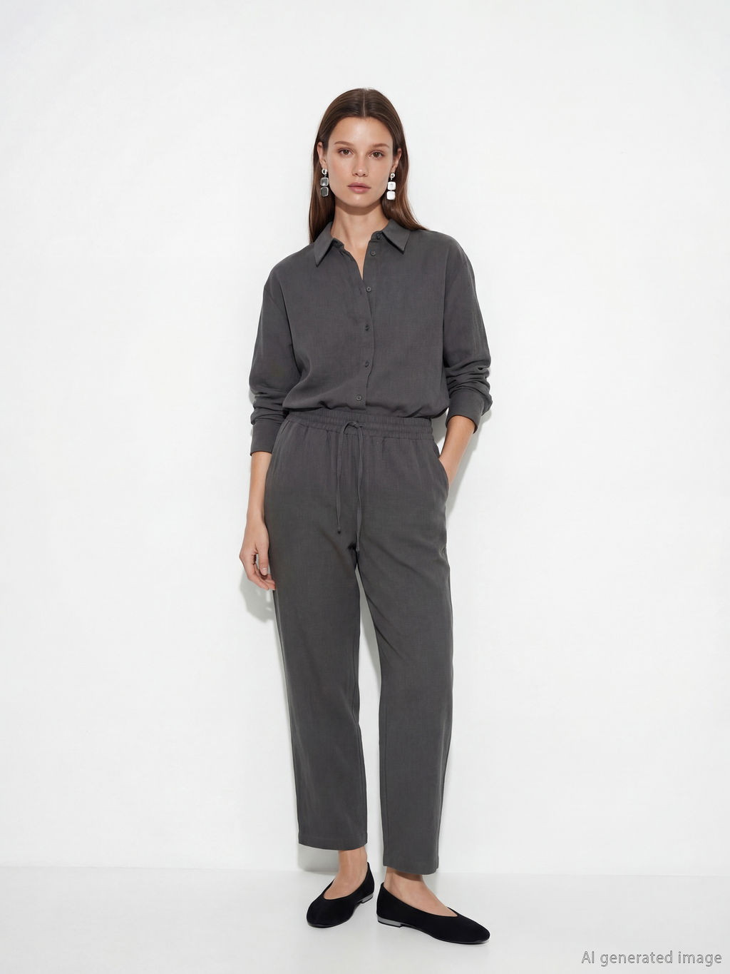 Beli Lastikli Kad?n Pantolon