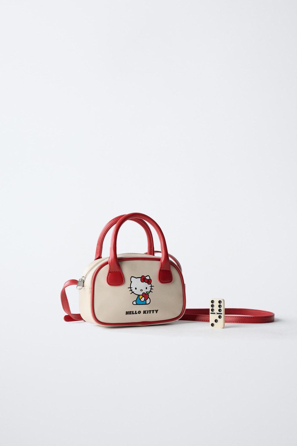 HELLO KITTY SANRIO MINI BOWLING CROSSBODY BAG - Zara фото 6