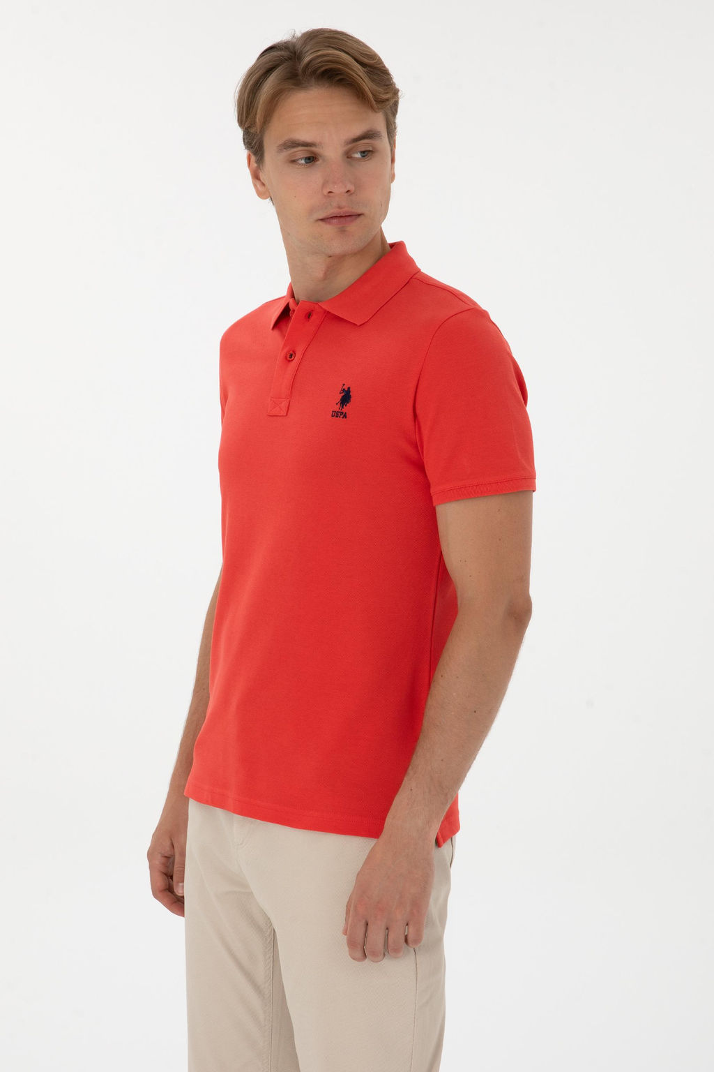 Erkek K_rm_z_ Basic Ti__rt - U.s. polo assn фото 3