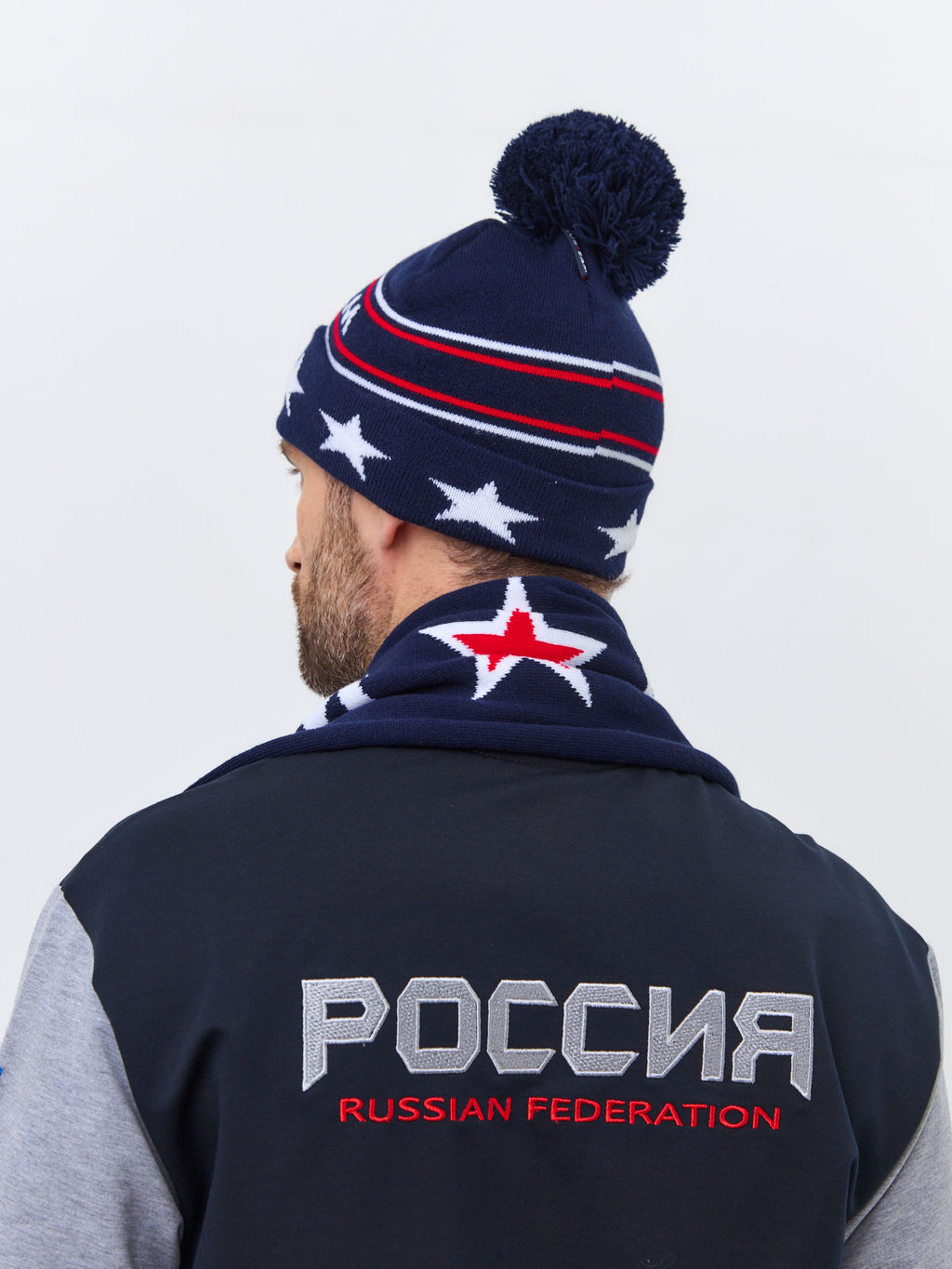 Шапка мужская RUSSIA 70M-RT-1834 - Rusteam фото 4