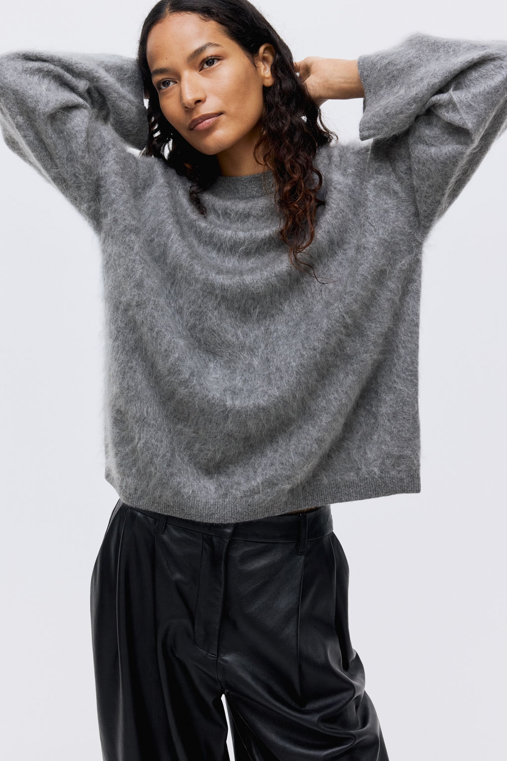 Jersey de cachemira con acabado cepillado - H&m фото 7