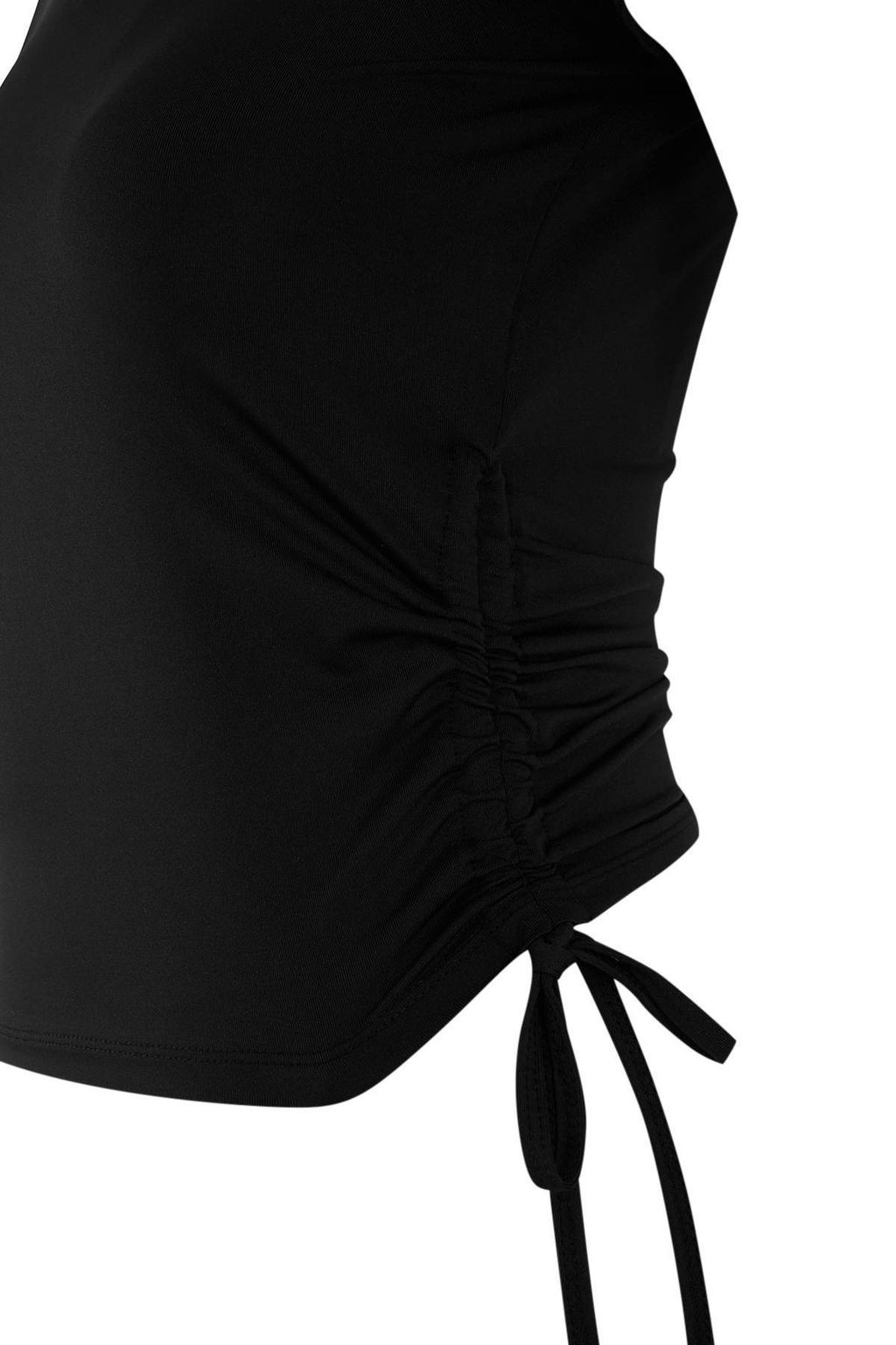 Ekru Buzgulu Baglama Detayl? Micro Kumas Orme Spor T-Shirt THMSS26TS00003 - Trendyolmilla фото 13