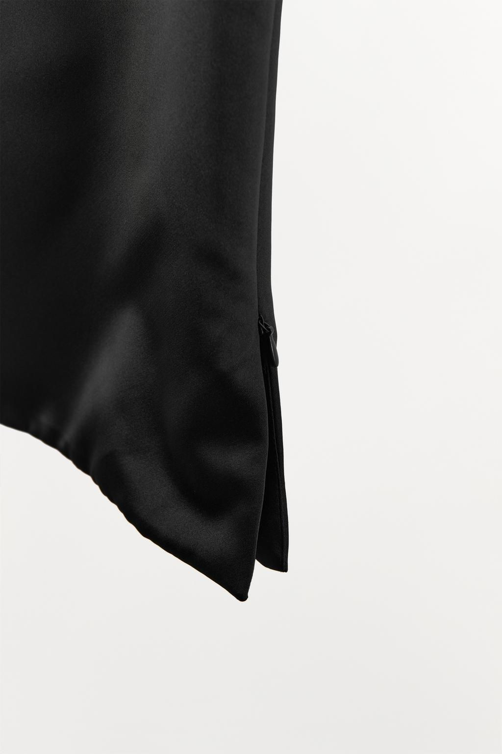 MINIMAL HEAVY SATEEN TOP - Zara фото 7