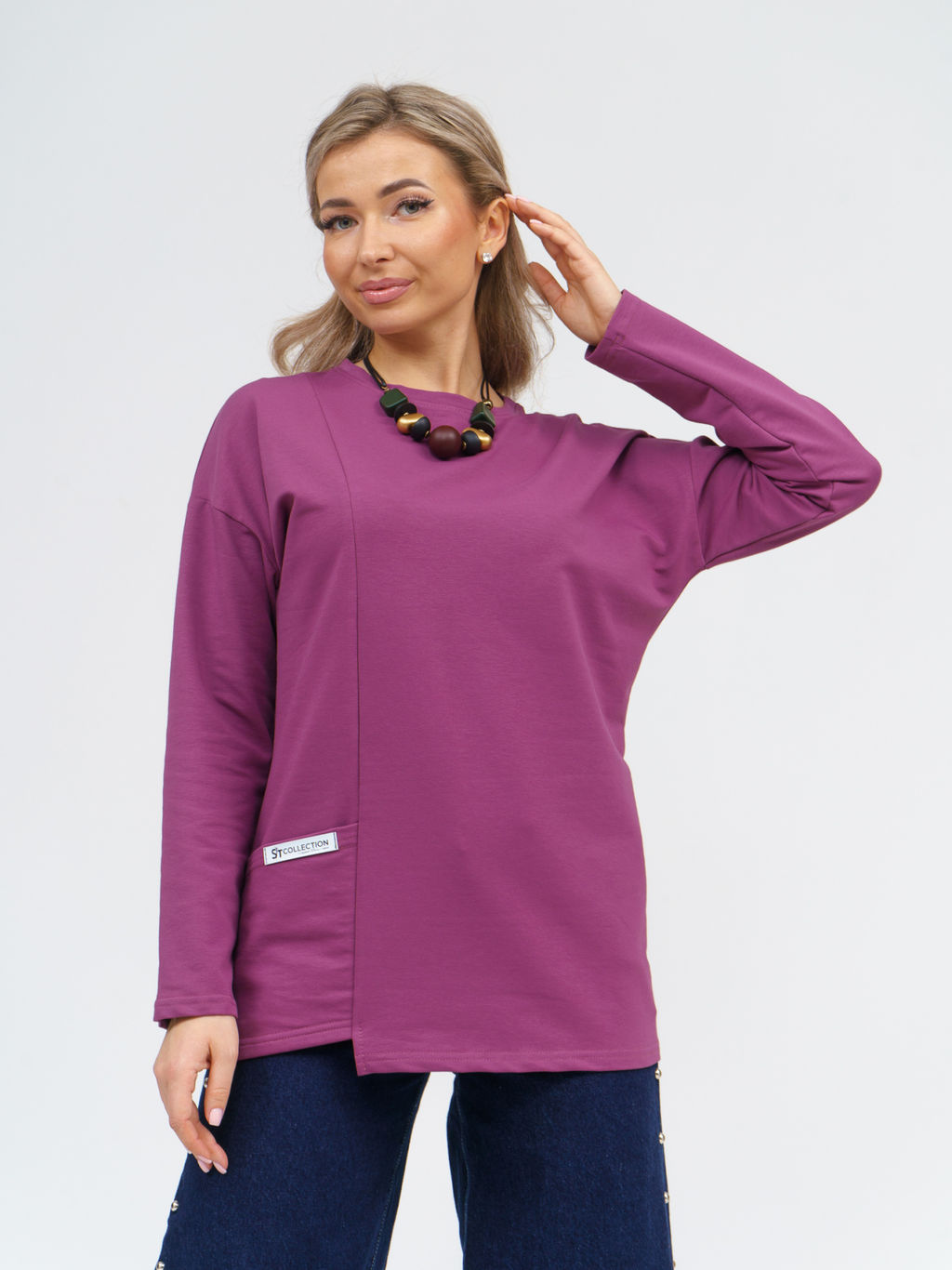 787 Туника "Брусника"