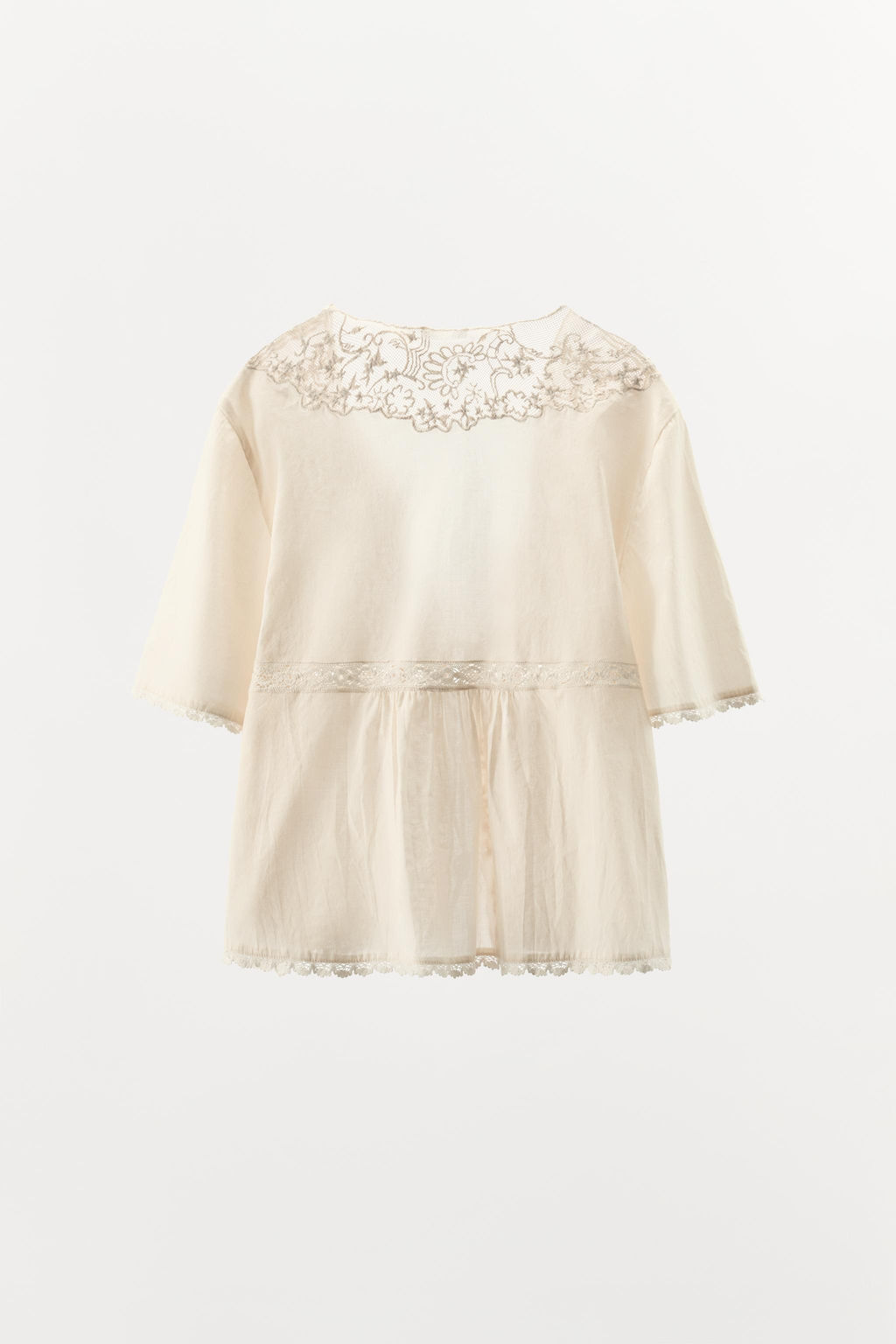 LIMITED EDITION EMBROIDERED BEADED TOP - Zara фото 5