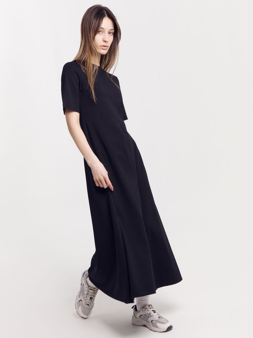 Платье женское в черном цвете черный 152630 - Mark formelle фото 3