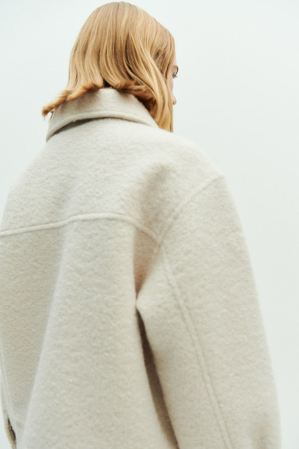 Cazadora de sarga con cuello efecto pelo - H&m фото 3