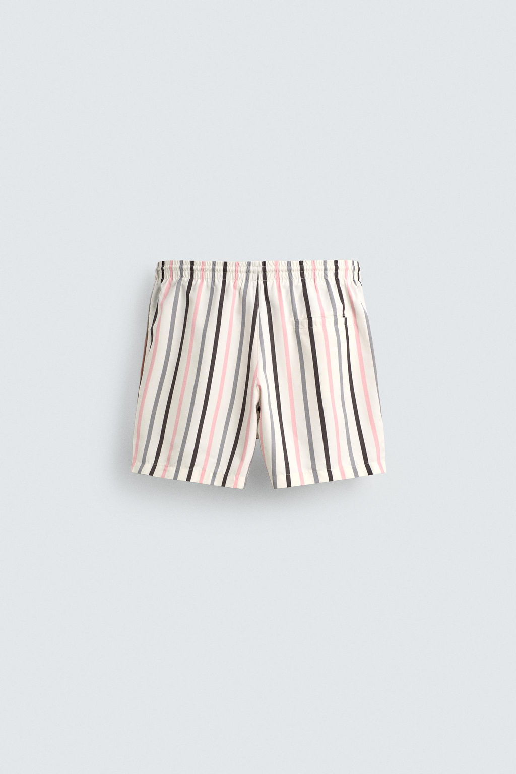 MID-LENGTH STRIPED SWIMMING TRUNKS - Zara фото 2