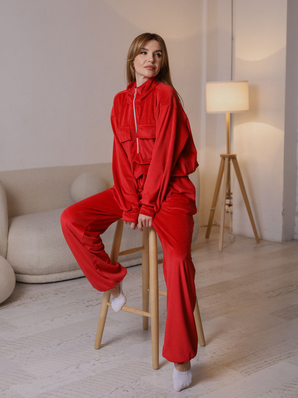 Костюм Plush, красный - Inzibe фото 3