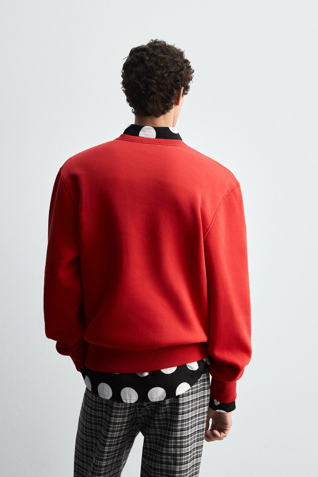 MINNIE + MICKEY SWEATSHIRT HARRY LAMBERT FOR ZARA X DISNEY  фото 3