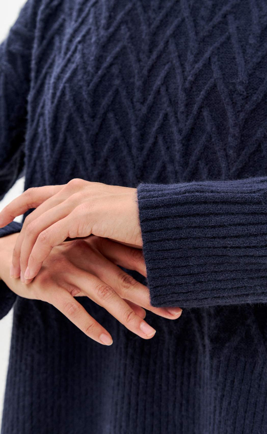 Джемпер F522-1502 d.blue - Fine joyce фото 5