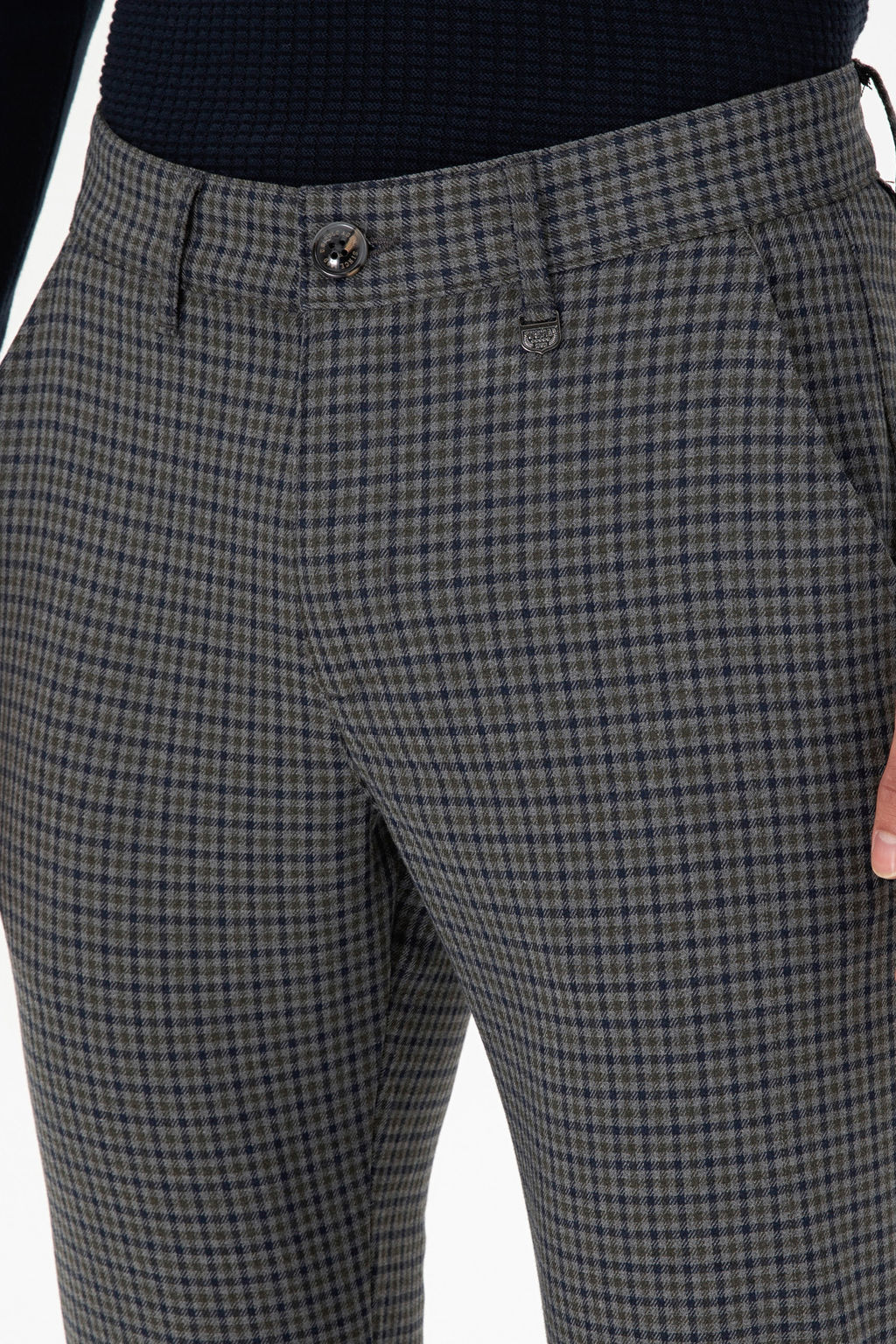 Мужские зеленые брюки из плотной ткани - U.s. polo assn фото 11