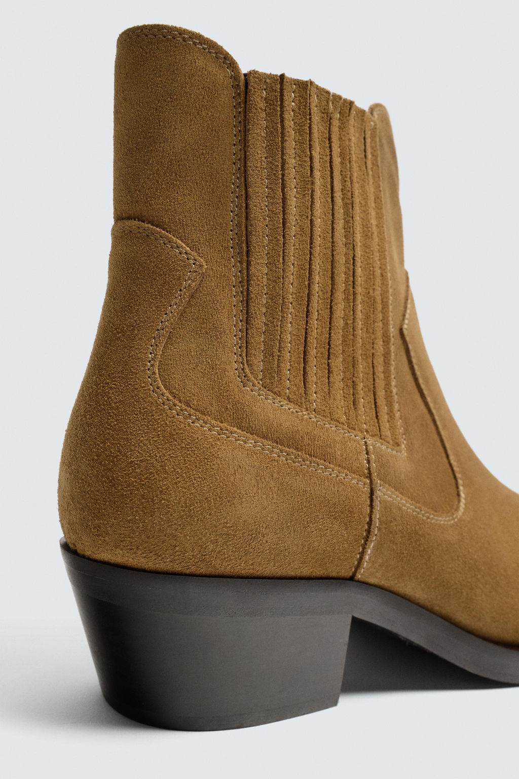 LEATHER COWBOY BOOTS LIMITED EDITION - Zara фото 6