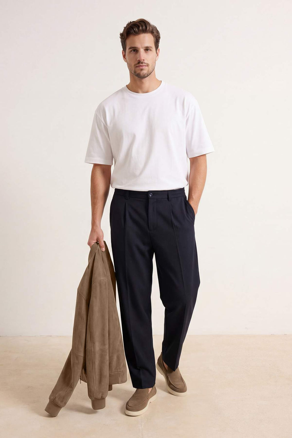 Siyah Baggy Fit Erkek Pantolon TMNSS26PL00021 - Trendyolmilla фото 8