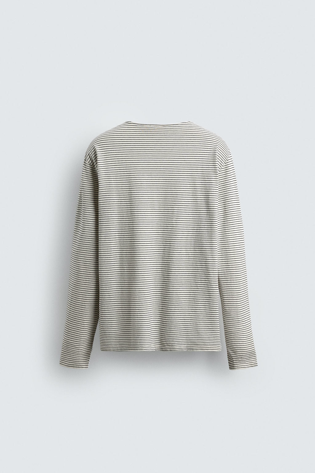 STRIPED JACQUARD T-SHIRT - Zara фото 8
