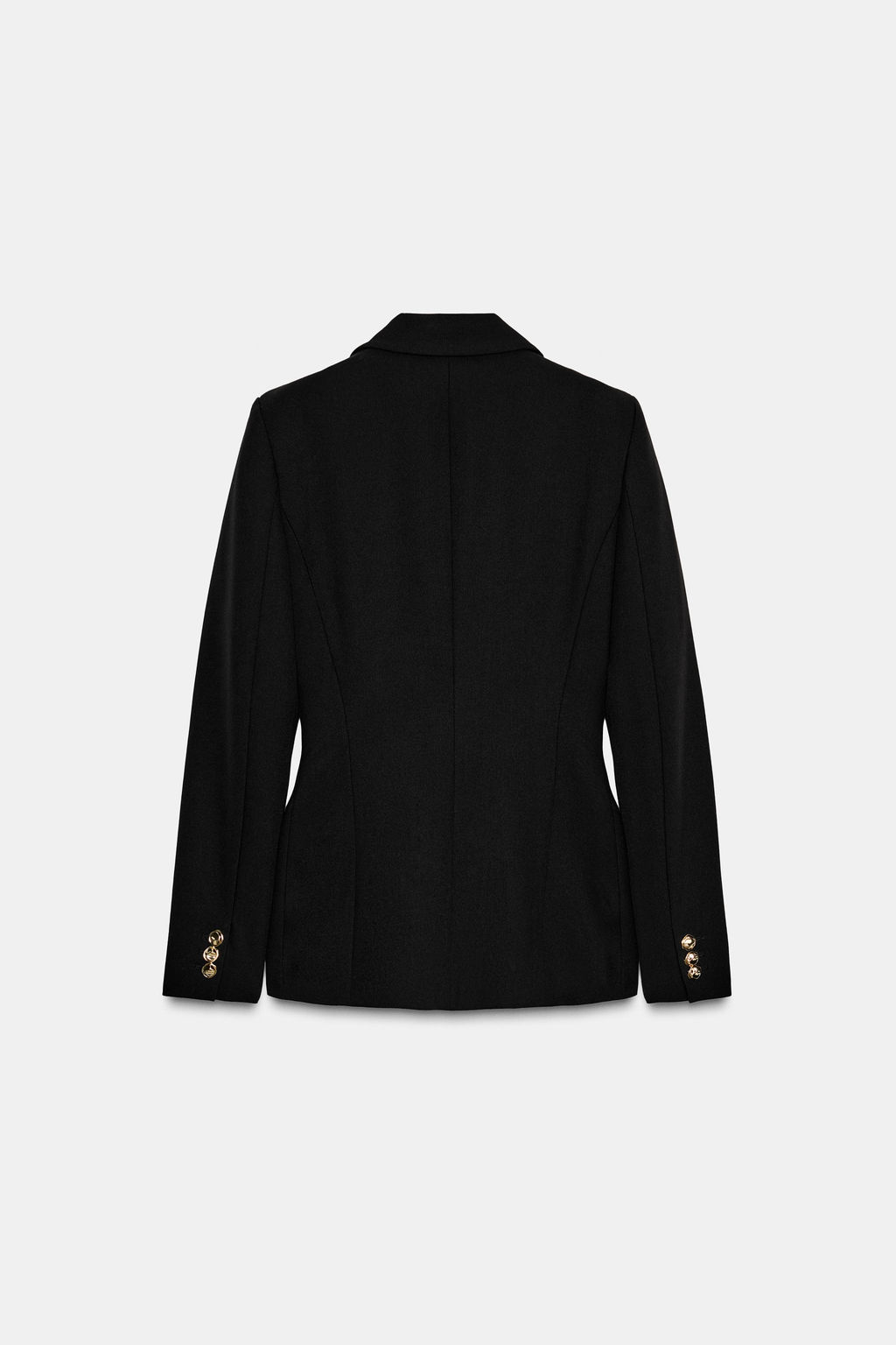 FITTED BLAZER WITH SHOULDER PADS - Zara фото 6