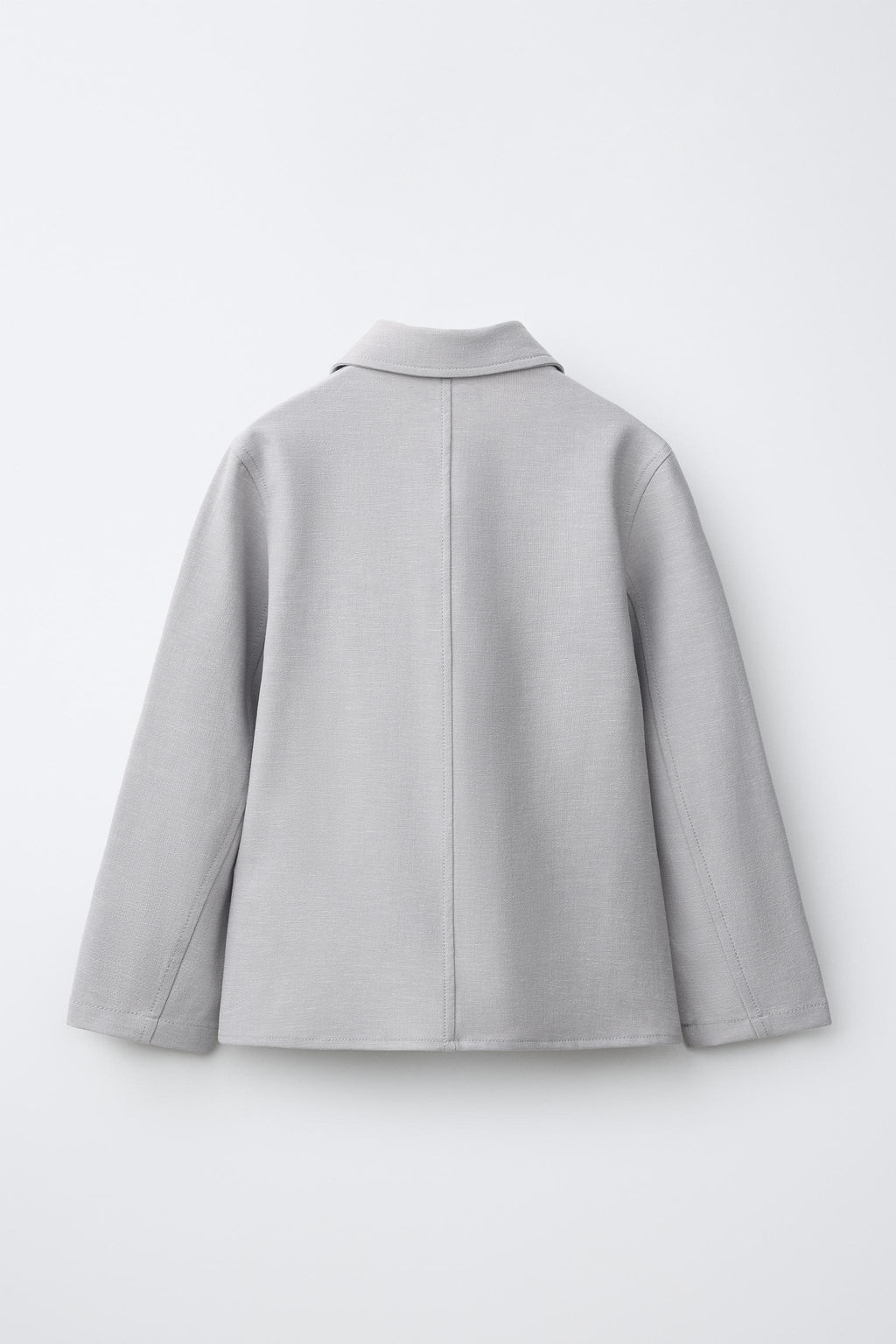 SOBRECAMISA BOLSILLO / Gris perla