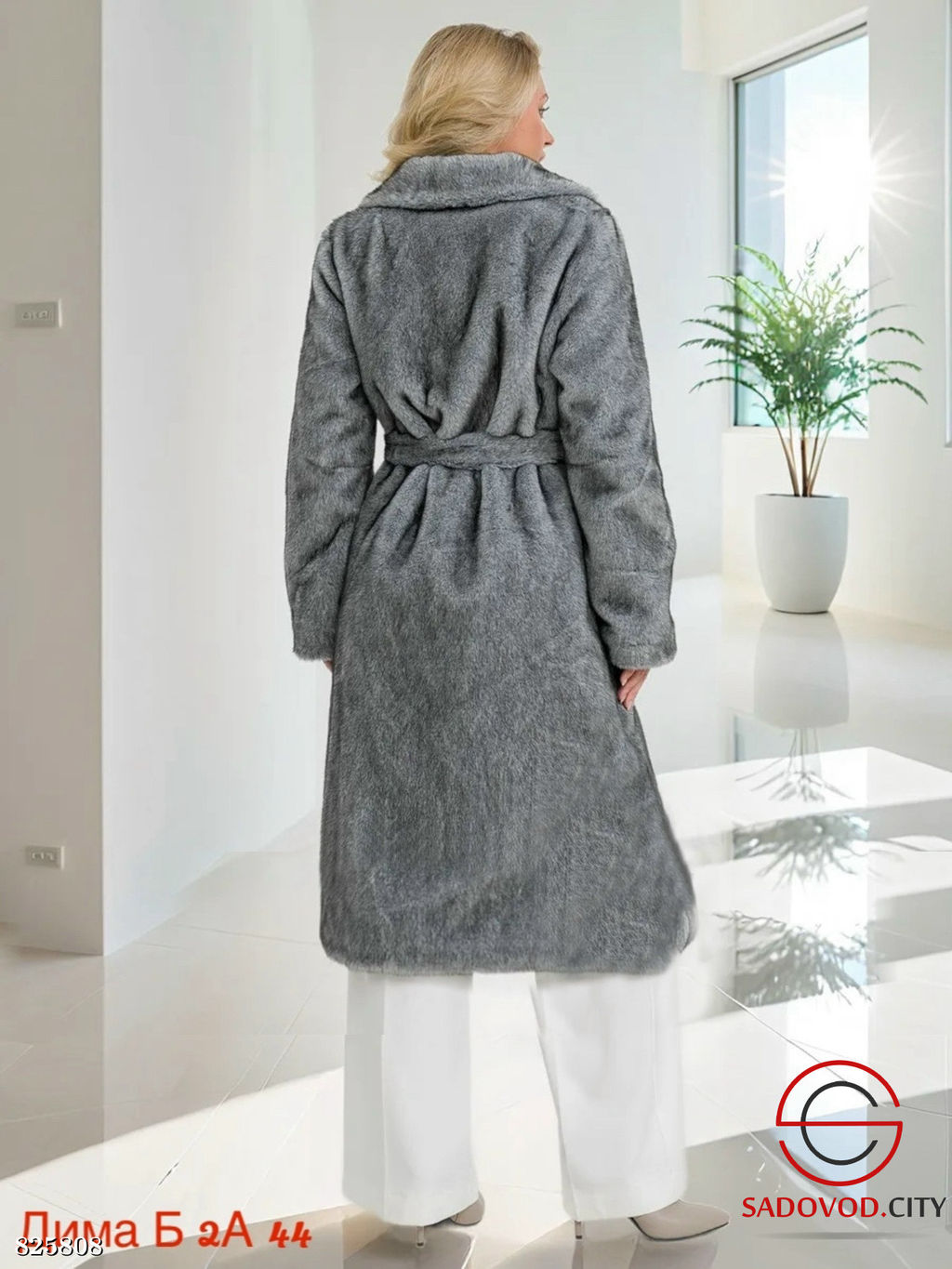 Шуба женская из искусственного меха