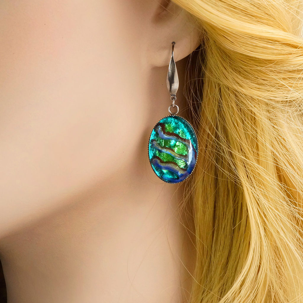 Серьги из муранского стекла - Vloes фото 5