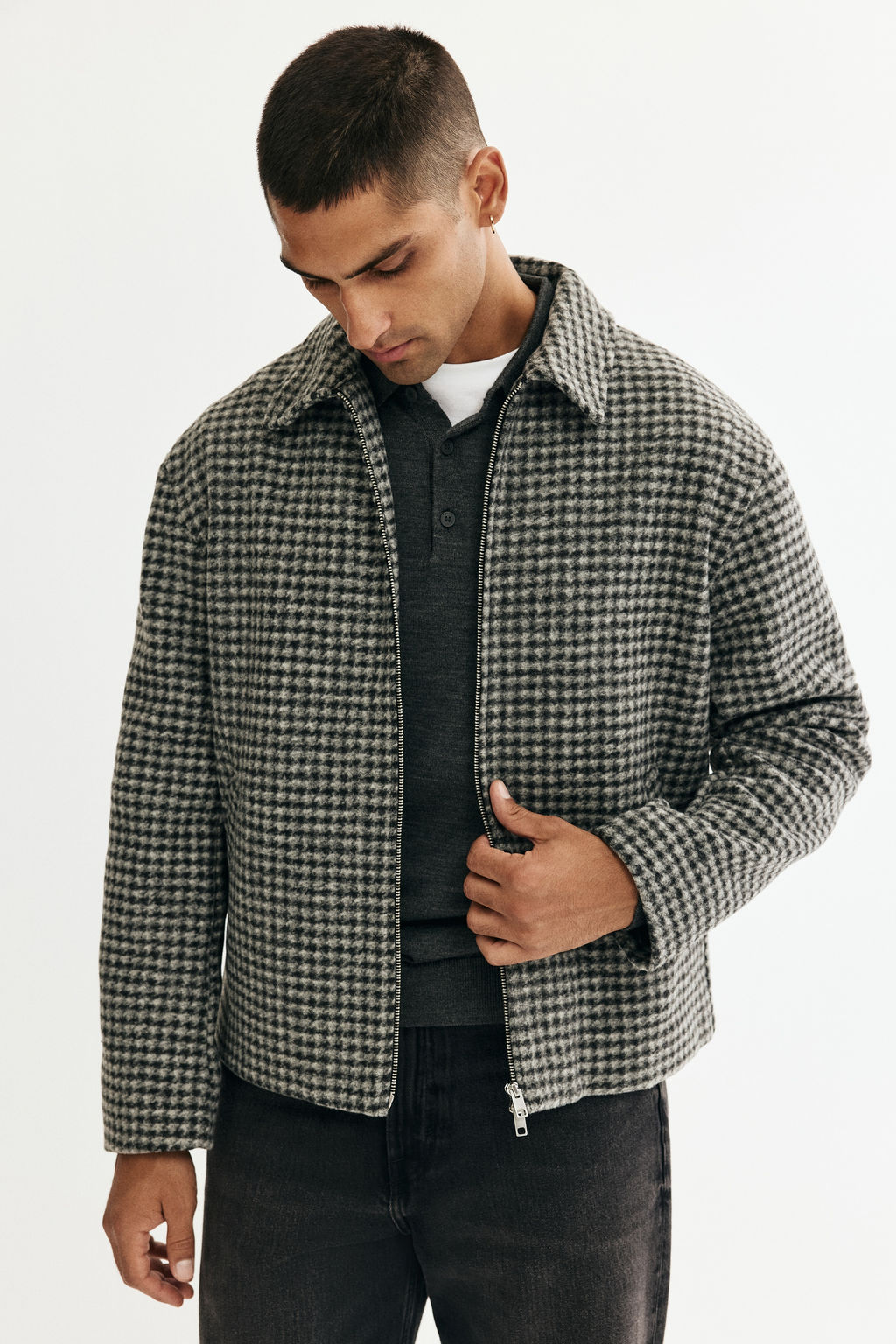 Sobrecamisa de fieltro Regular Fit - H&m фото 7