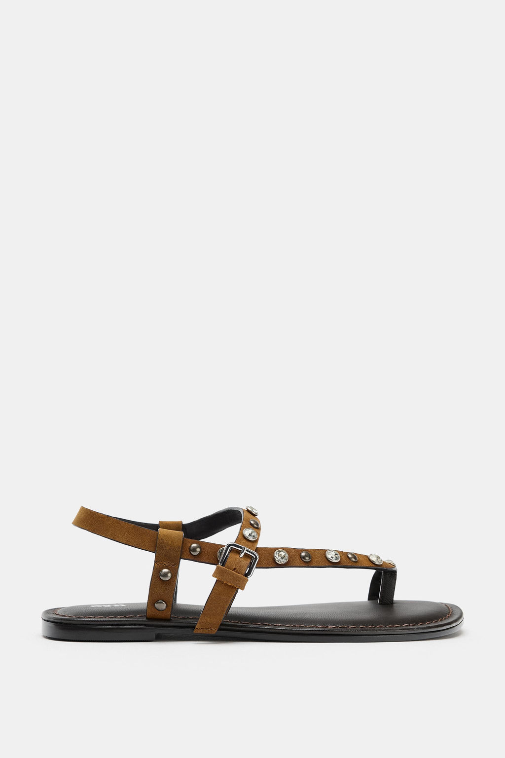 SANDALIA SERRAJE TACHAS / Marr?n - Zara фото 3