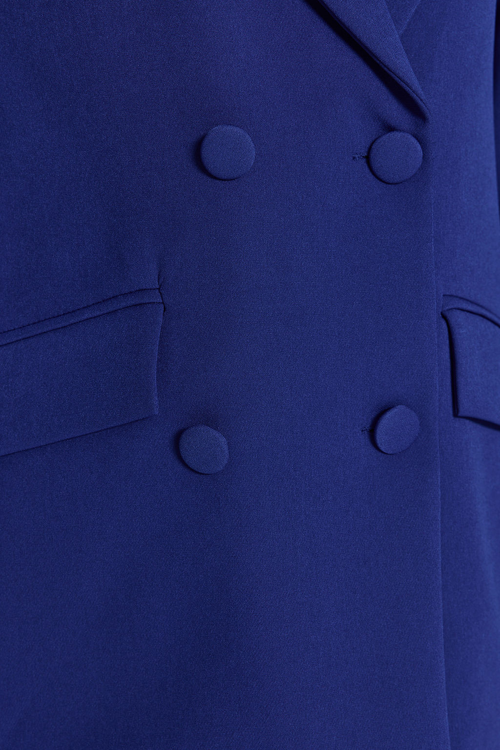 Saks Regular Astarl? Kruvaze Kapama Dokuma Blazer Ceket TWOSS21CE0137
