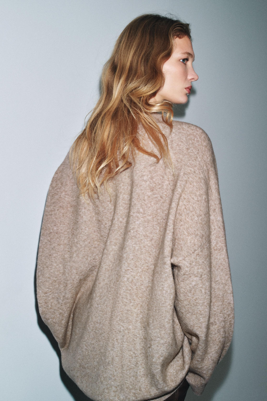 OVERSIZE WOOL JUMPER - Zara фото 12