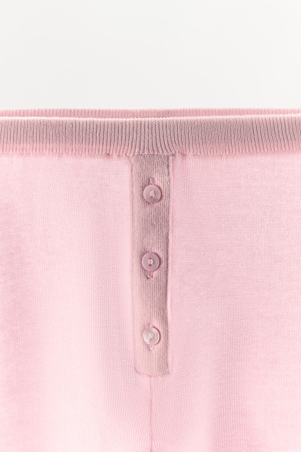 LEGGINGS CAPRI PUNTO BOTONES / Rosado - Zara фото 6
